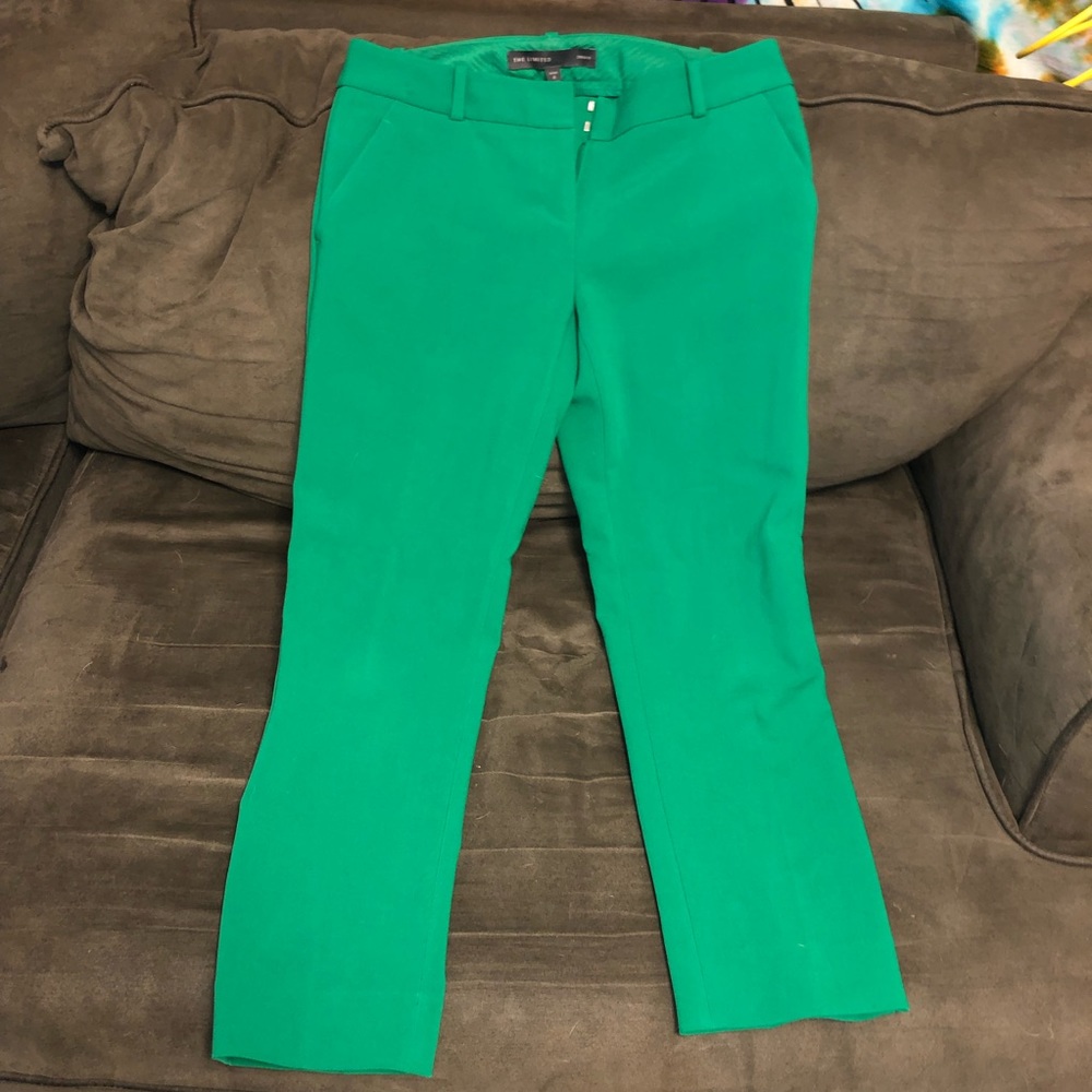 Kelly Green Drew Fit dress pants